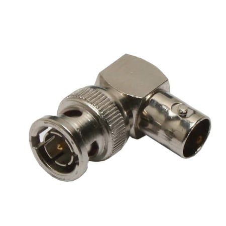 BNC Intra-Adapter - 75 Ohm, Right Angle (M-F)